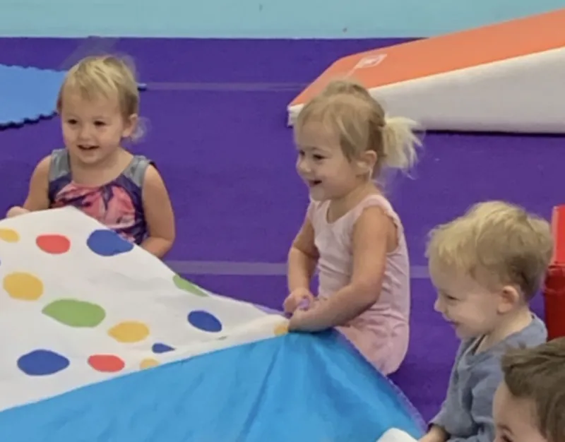 Baby Dippers gymnastics class