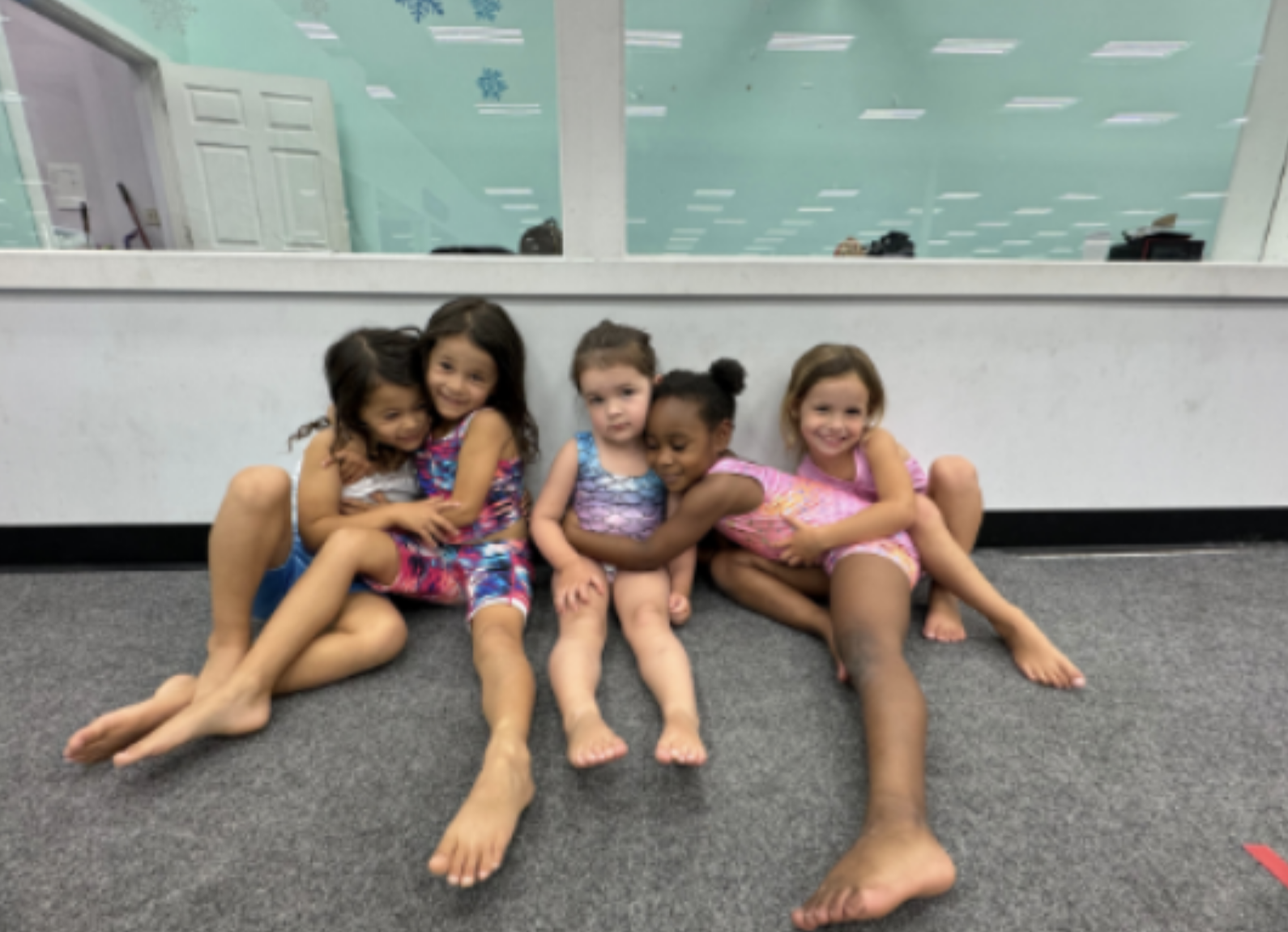 Little Dippers gymnastics class