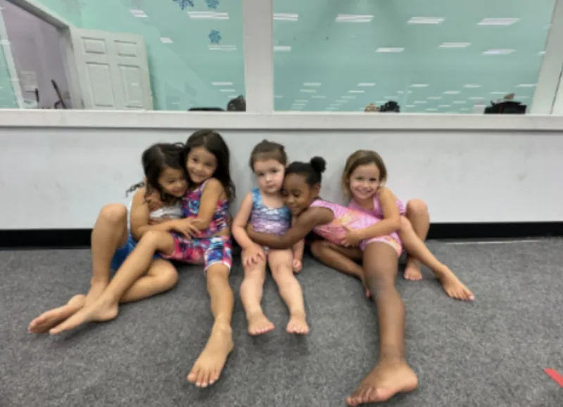 Little Dippers gymnastics class