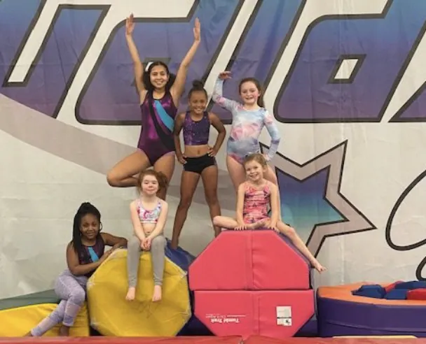 Rockets gymnastics class