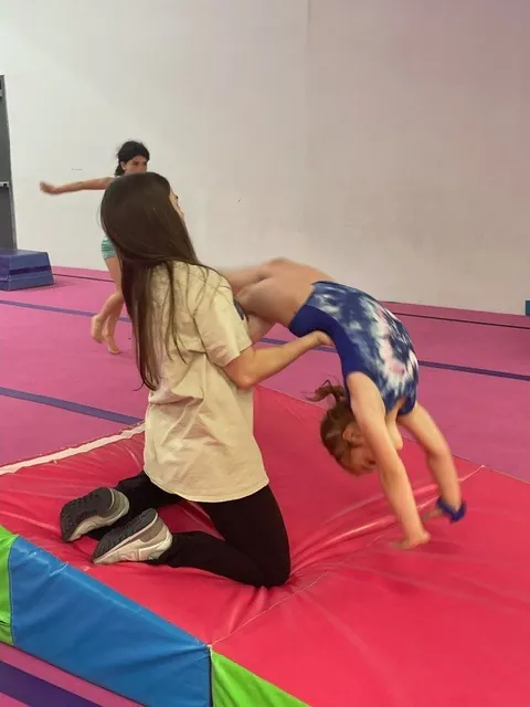 Advanced Rockets class at Galaxy Gymnastics